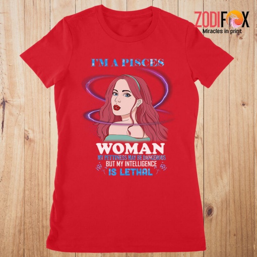 affordable I'm A Pisces Woman Premium T-Shirts